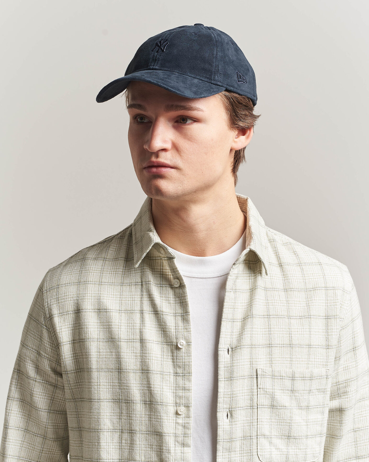 Uomini | Cappelli & Berretti | New Era | 9Twenty Suede New York Yankees Cap Black