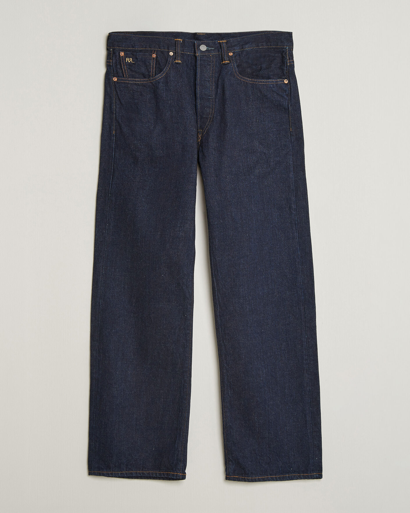 Uomini | Jeans | RRL | Vintage Fit 5-Pocket Denim East/West Rinse