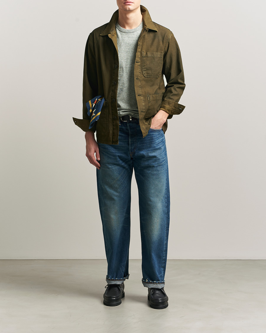 Uomini | Jeans | RRL | Vintage Fit 5-Pocket Denim Grandfalls Wash