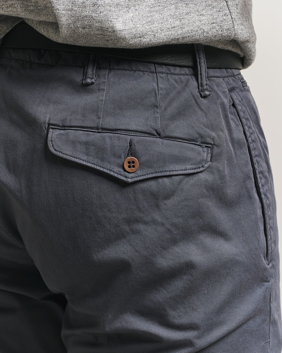 Uomini | Pantaloni | RRL | Officers Flat Pants Navy