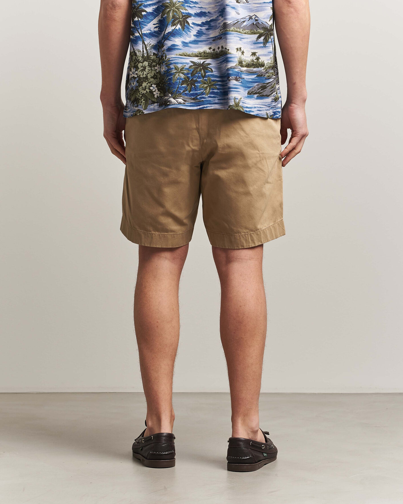 Uomini | Pantaloncini | RRL | Officers Flat Shorts New Military Khaki