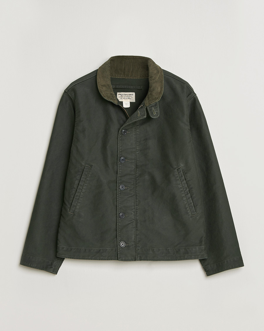 Uomini | Giacche | RRL | Bower Deck Jacket Vintage Black