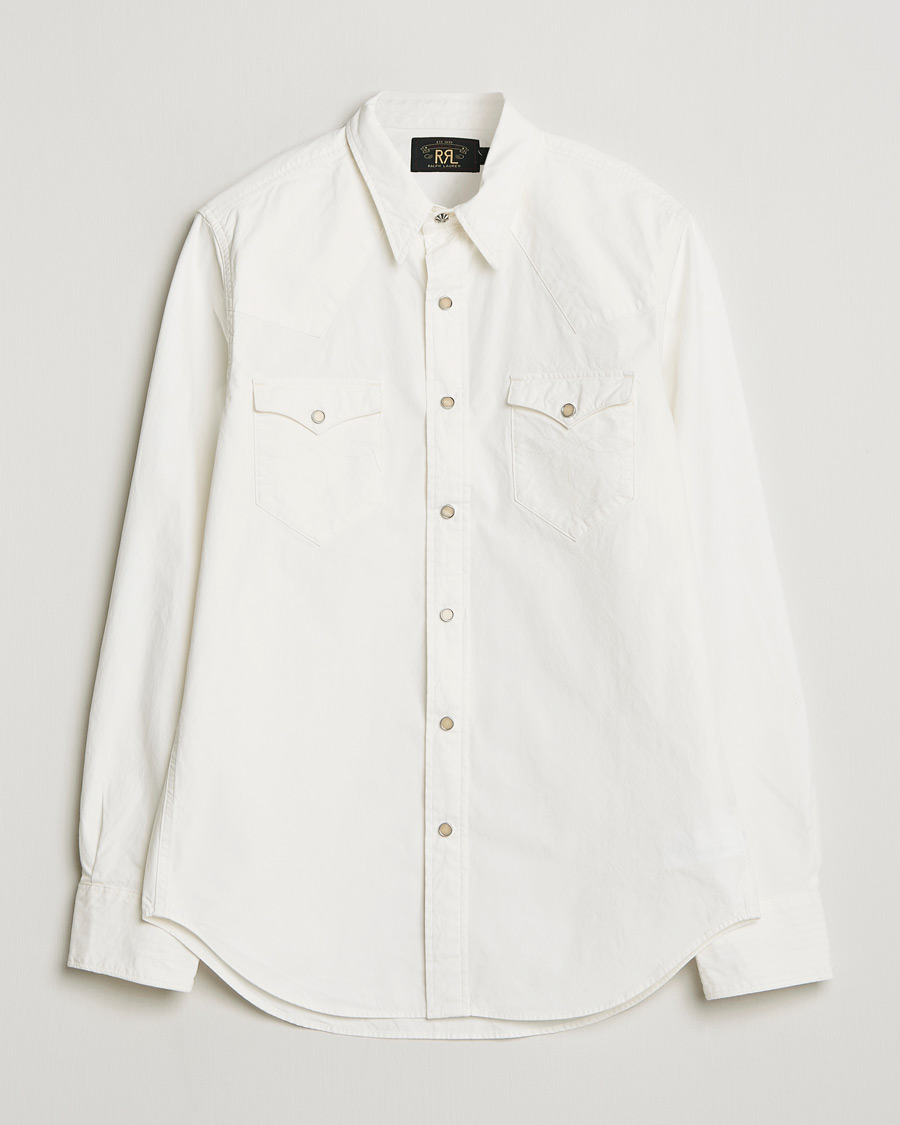 Uomini | Camicie | RRL | Buffalo Western Shirt White