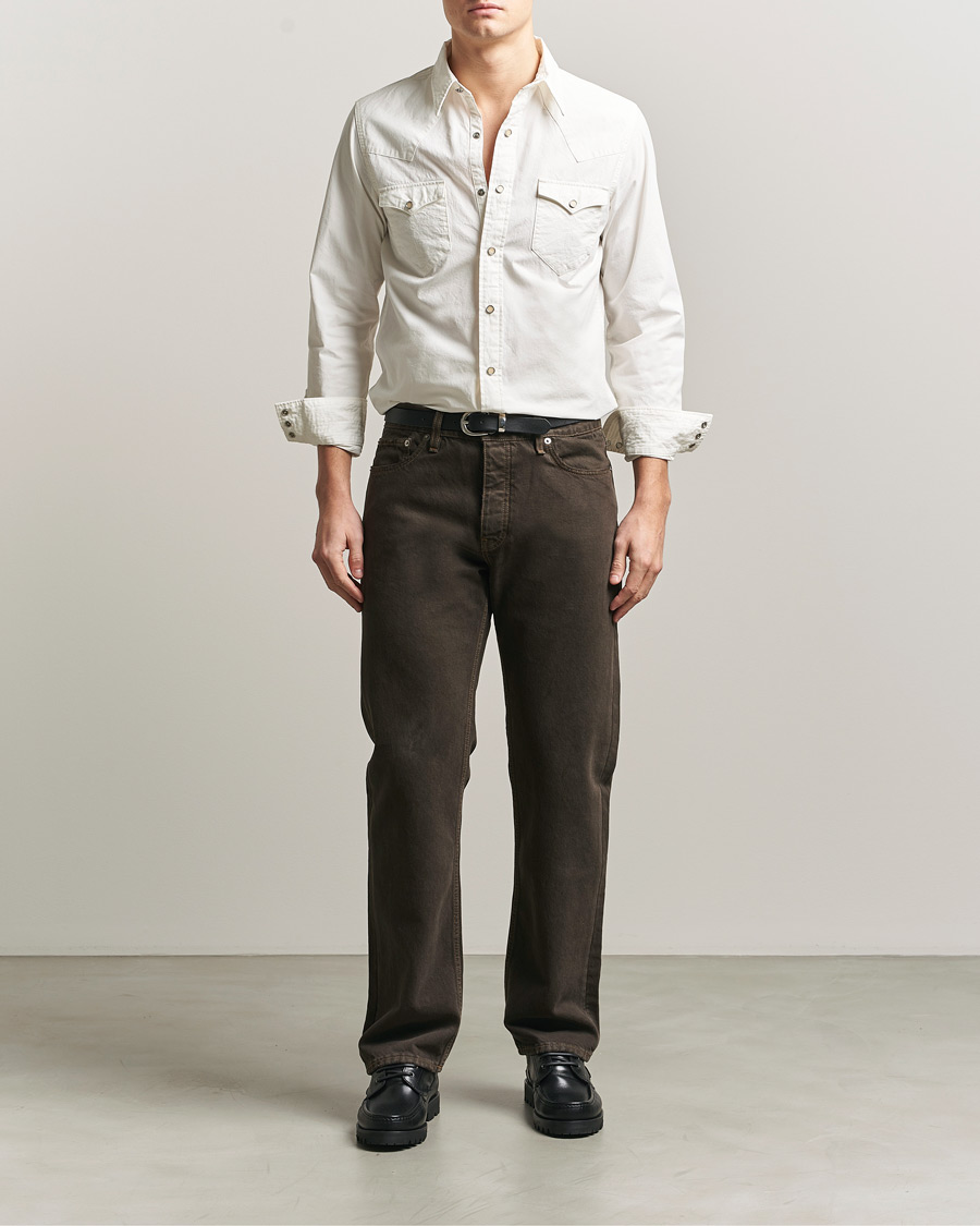 Uomini | Camicie | RRL | Buffalo Western Shirt White