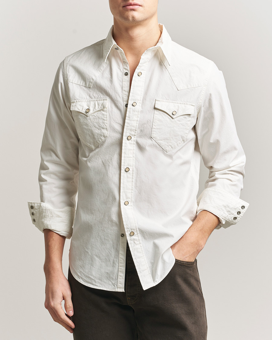 Uomini | Camicie | RRL | Buffalo Western Shirt White