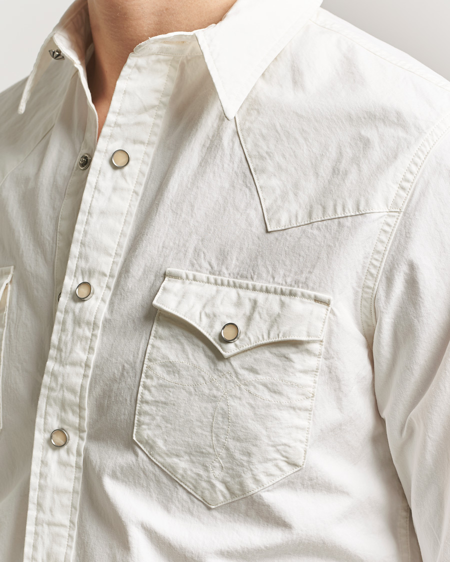 Uomini | Camicie | RRL | Buffalo Western Shirt White