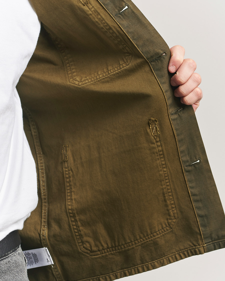 Uomini | Camicie | RRL | Asher Overshirt Washed Brown