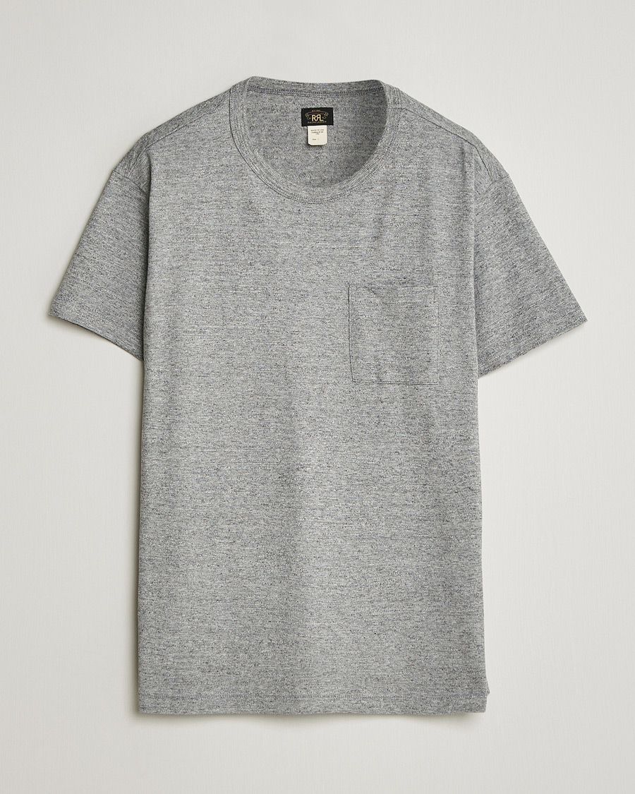 Uomini | T-shirt | RRL | 2-Pack Pocket Tee Heather Grey