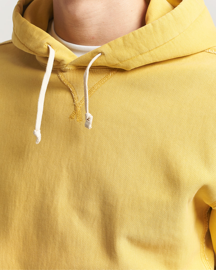 Uomini | Maglieria | RRL | Hooded Sweatshirt Campus Yellow
