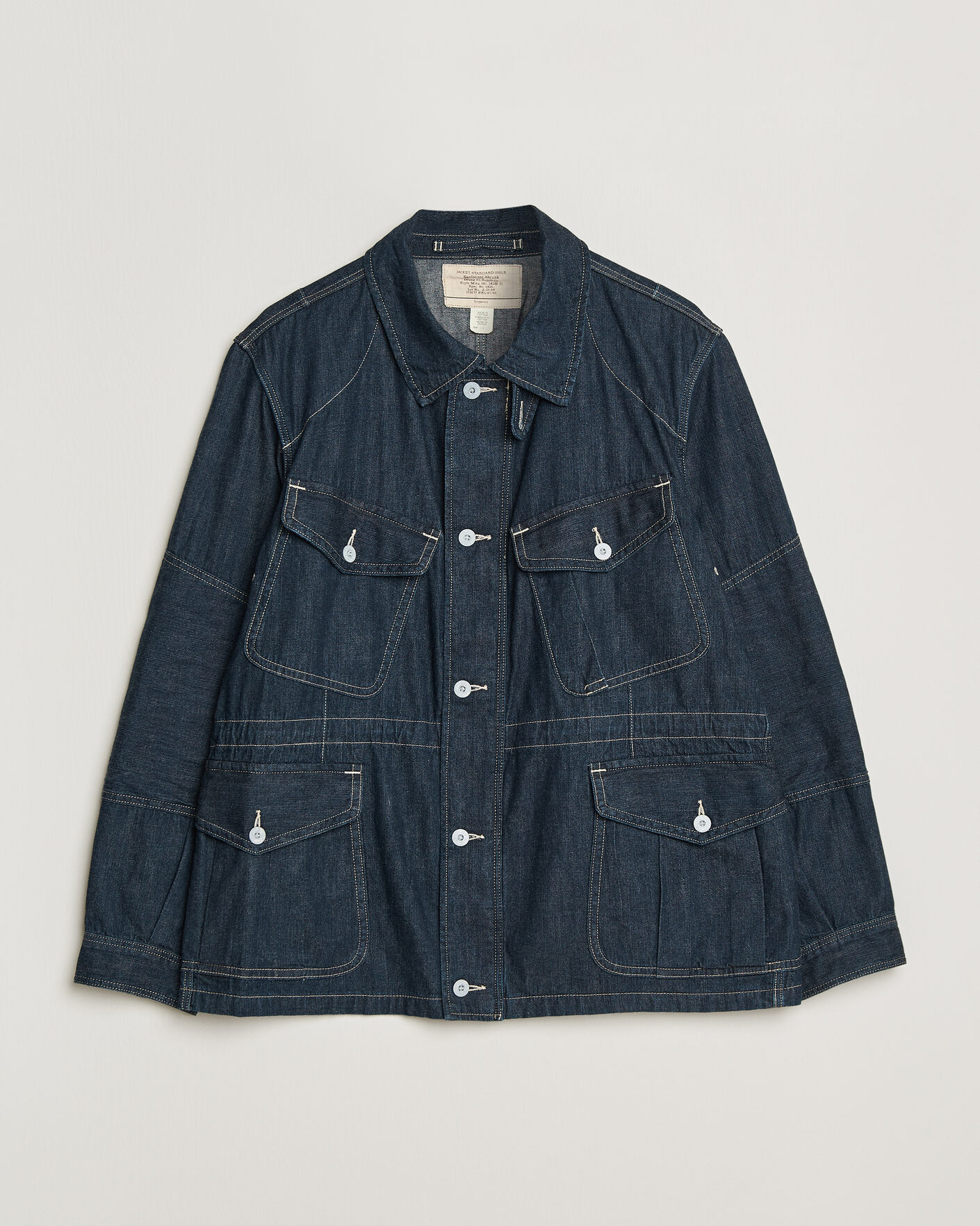 Uomini | Giacche | RRL | Bannerman Denim Field Jacket Medium Wash