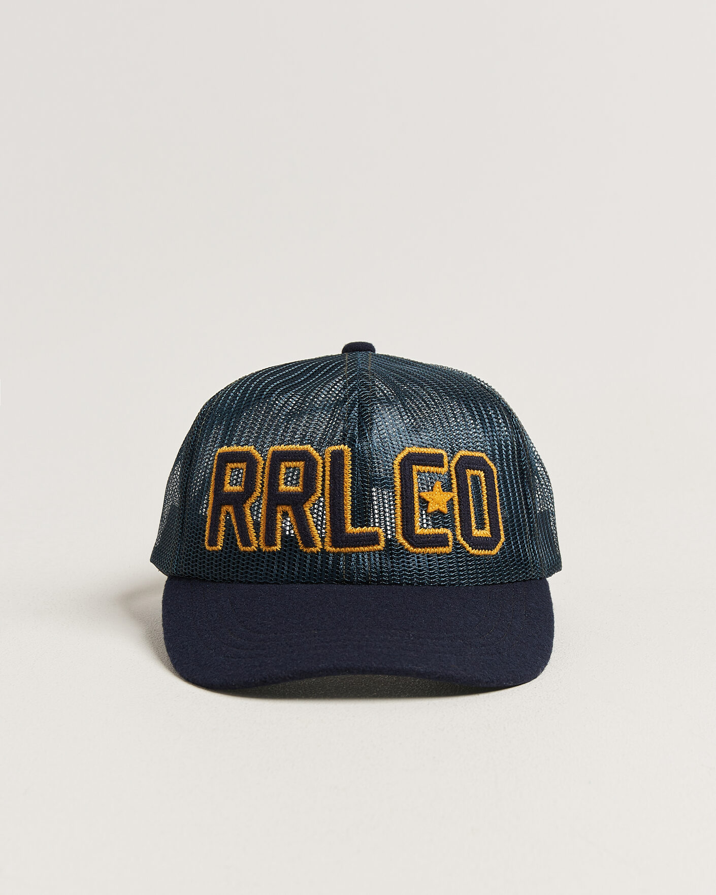 Uomini | Cappelli & Berretti | RRL | Mesh Trucker Cap Navy