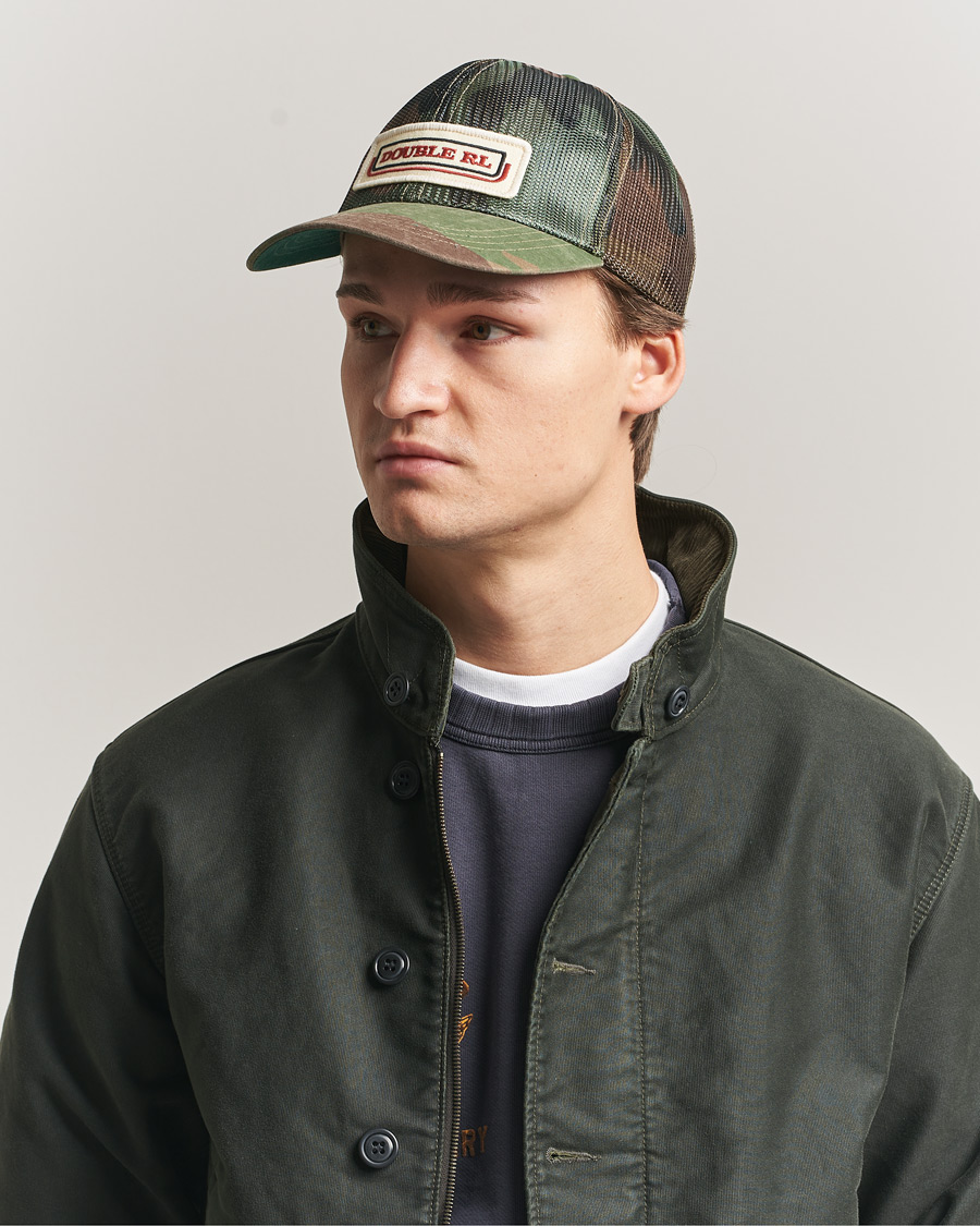 Uomini | Cappelli & Berretti | RRL | Ball Cap Woodland Camo