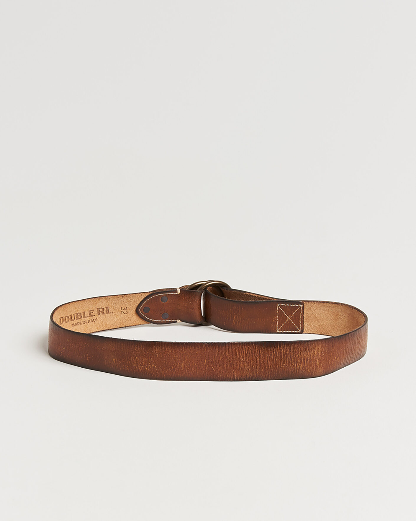 Uomini | Cinture | RRL | Ring Belt Vintage Brown