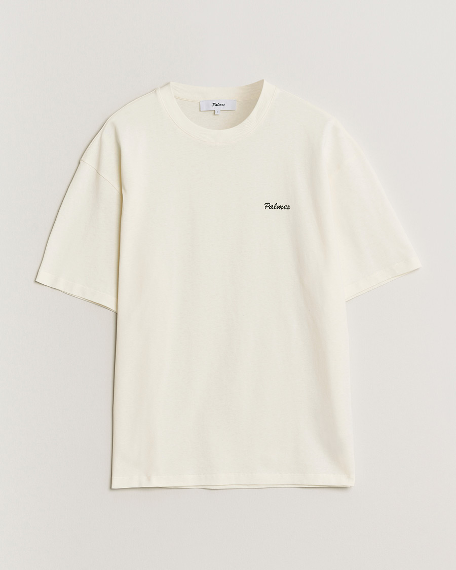 Uomini | T-shirt | Palmes | Stitch T-Shirt Off White