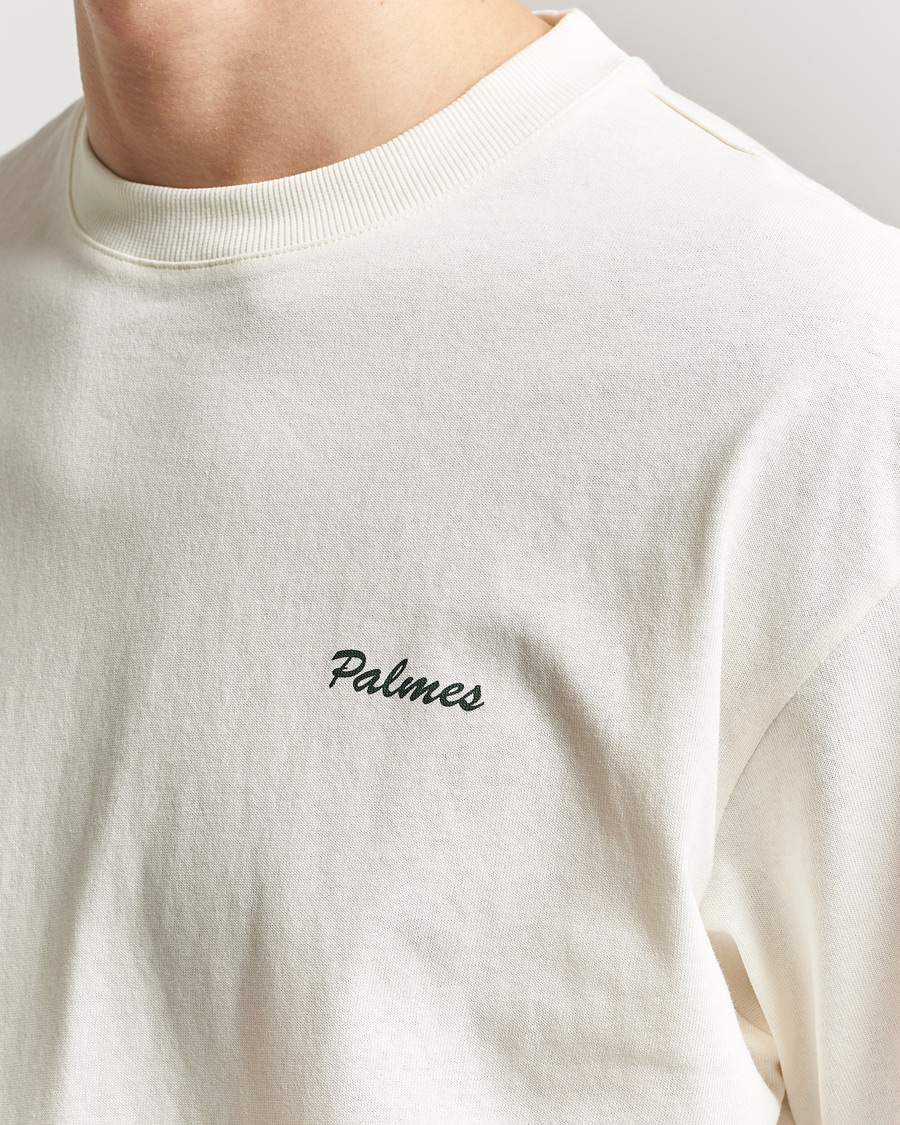 Uomini | T-shirt | Palmes | Stitch T-Shirt Off White