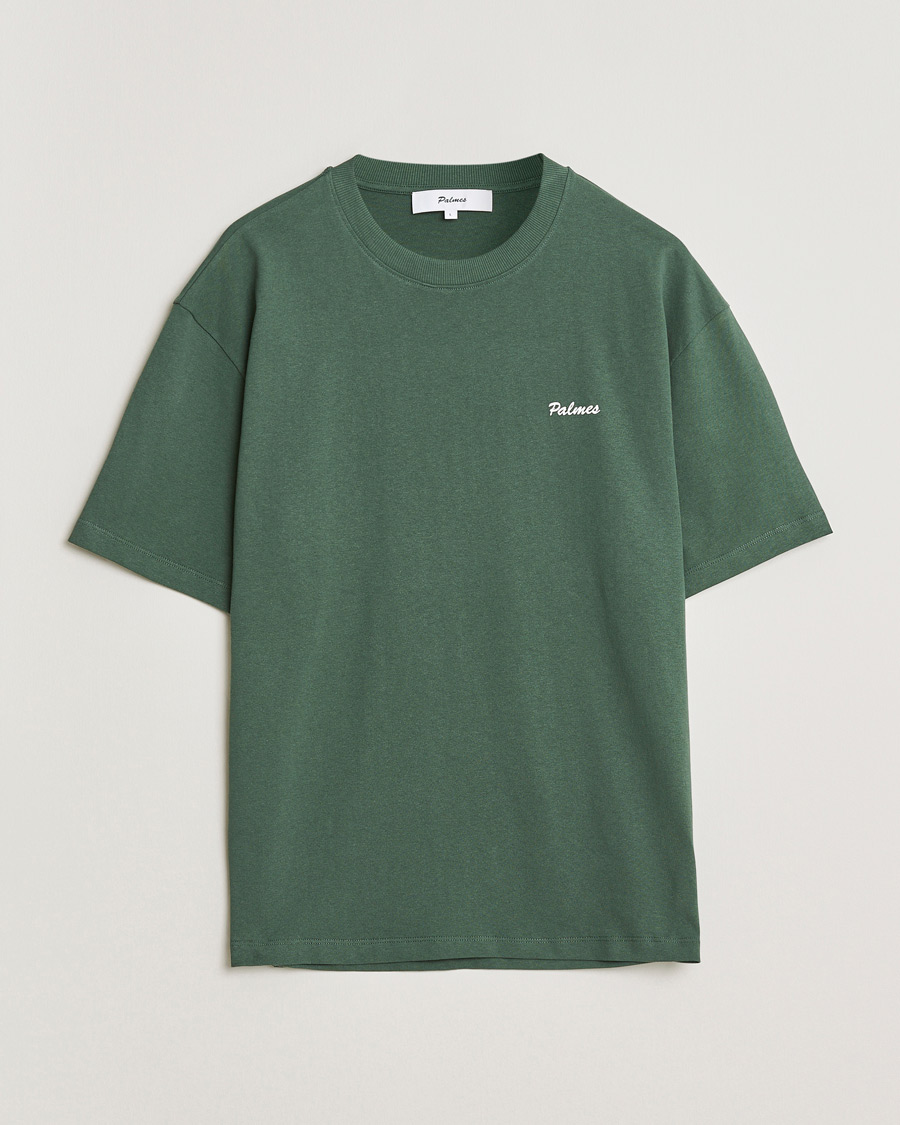 Uomini | T-shirt | Palmes | Stitch T-Shirt Dark Green