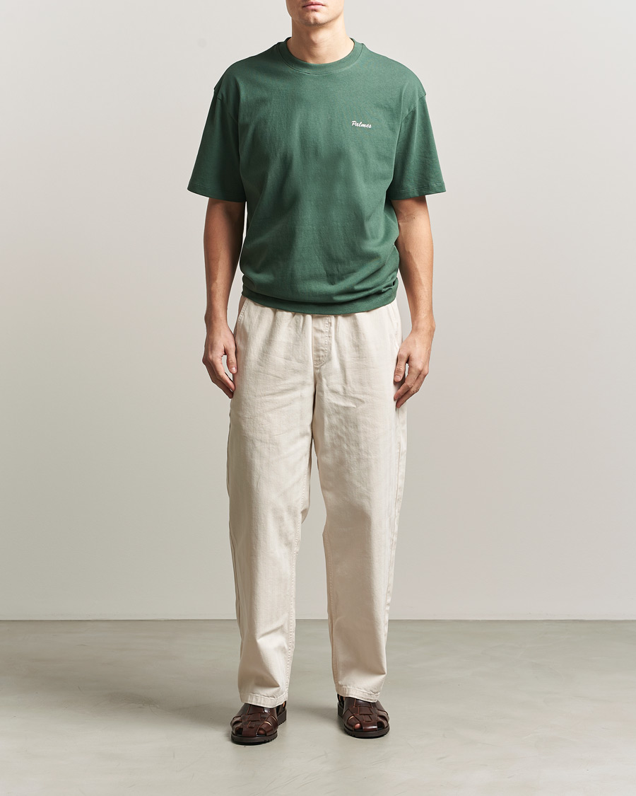 Uomini | T-shirt | Palmes | Stitch T-Shirt Dark Green