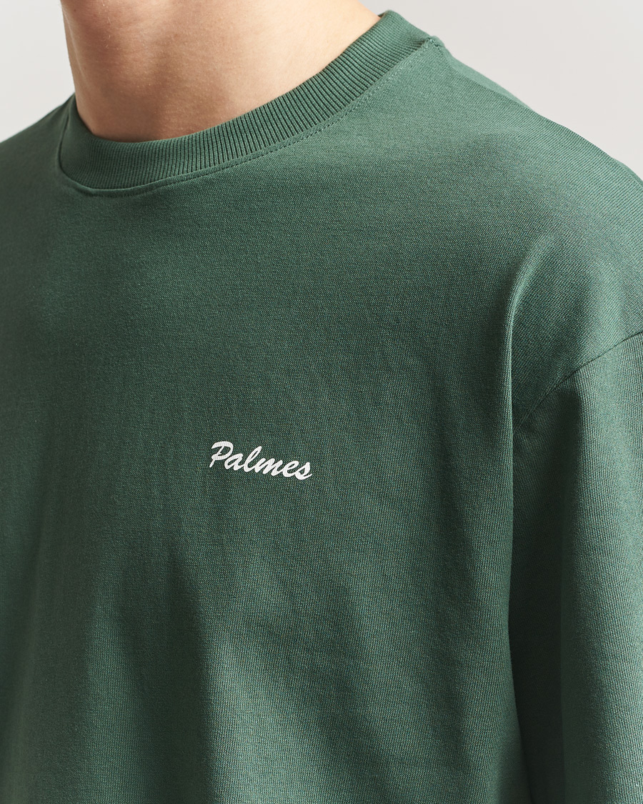 Uomini | T-shirt | Palmes | Stitch T-Shirt Dark Green