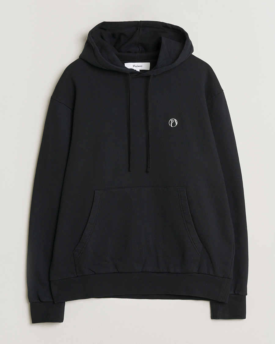 Uomini | Maglieria | Palmes | Stitch Hooded Sweatshirt Black