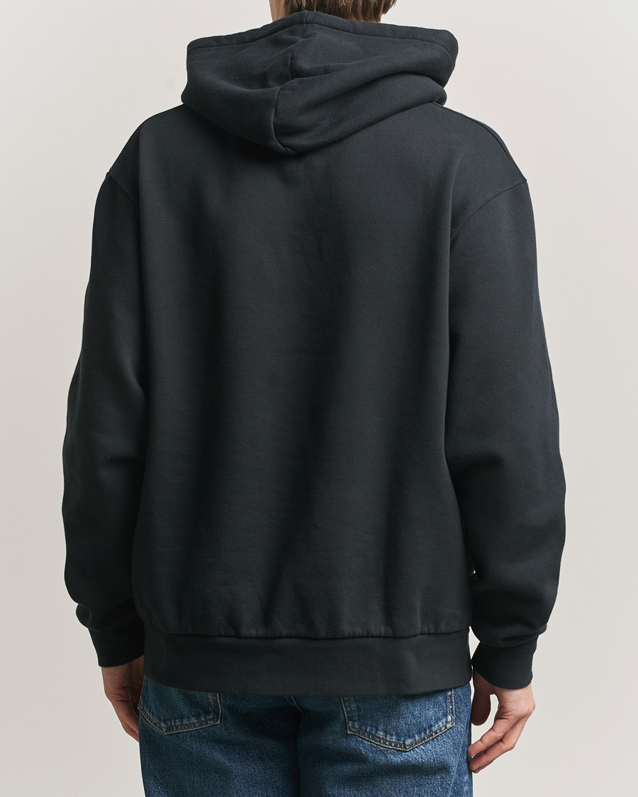 Uomini | Maglieria | Palmes | Stitch Hooded Sweatshirt Black