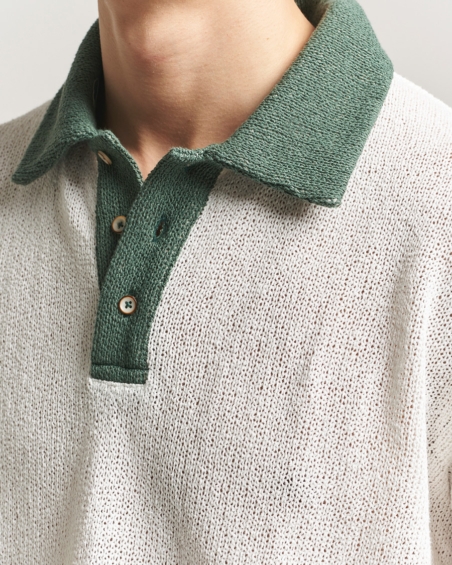 Uomini | Maglieria | Palmes | Knitted Rugby  Off White