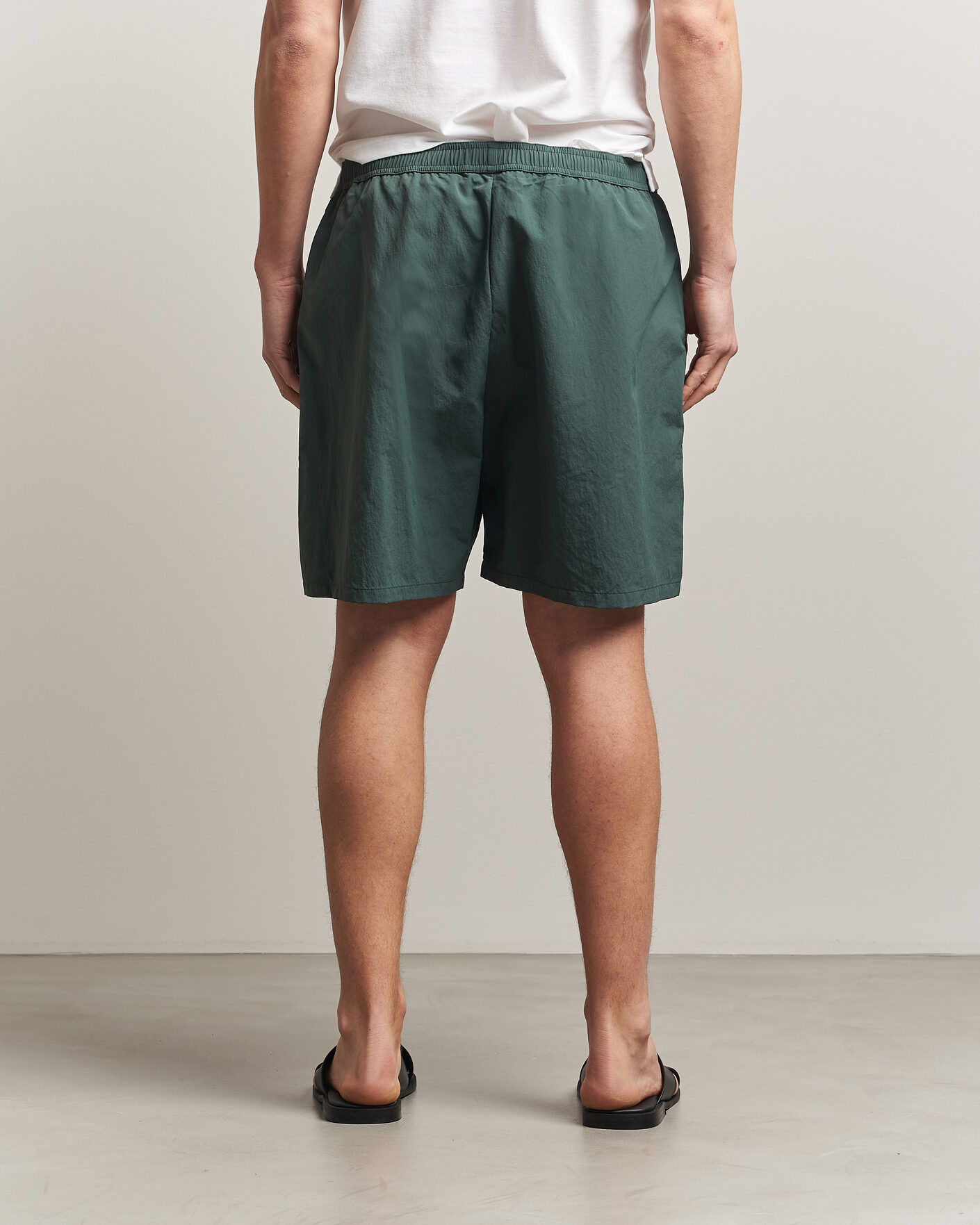 Uomini | Pantaloncini | Palmes | Stitch Tennis Shorts Dark Green