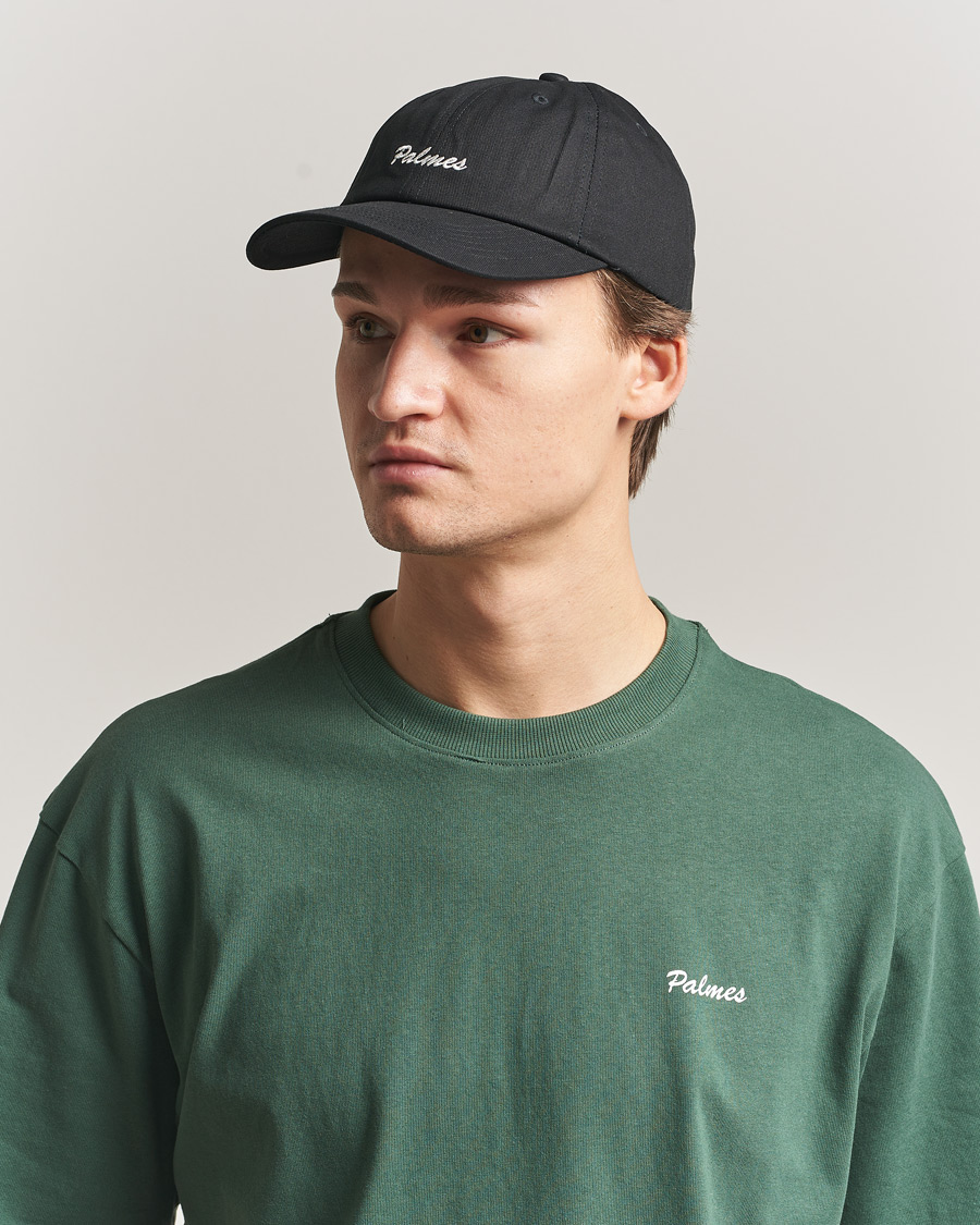 Uomini | Cappelli & Berretti | Palmes | Stitch 6-Panel Cap Black