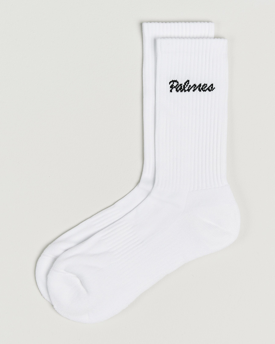 Uomini | Biancheria intima | Palmes | 2-Pack Stitch Socks White