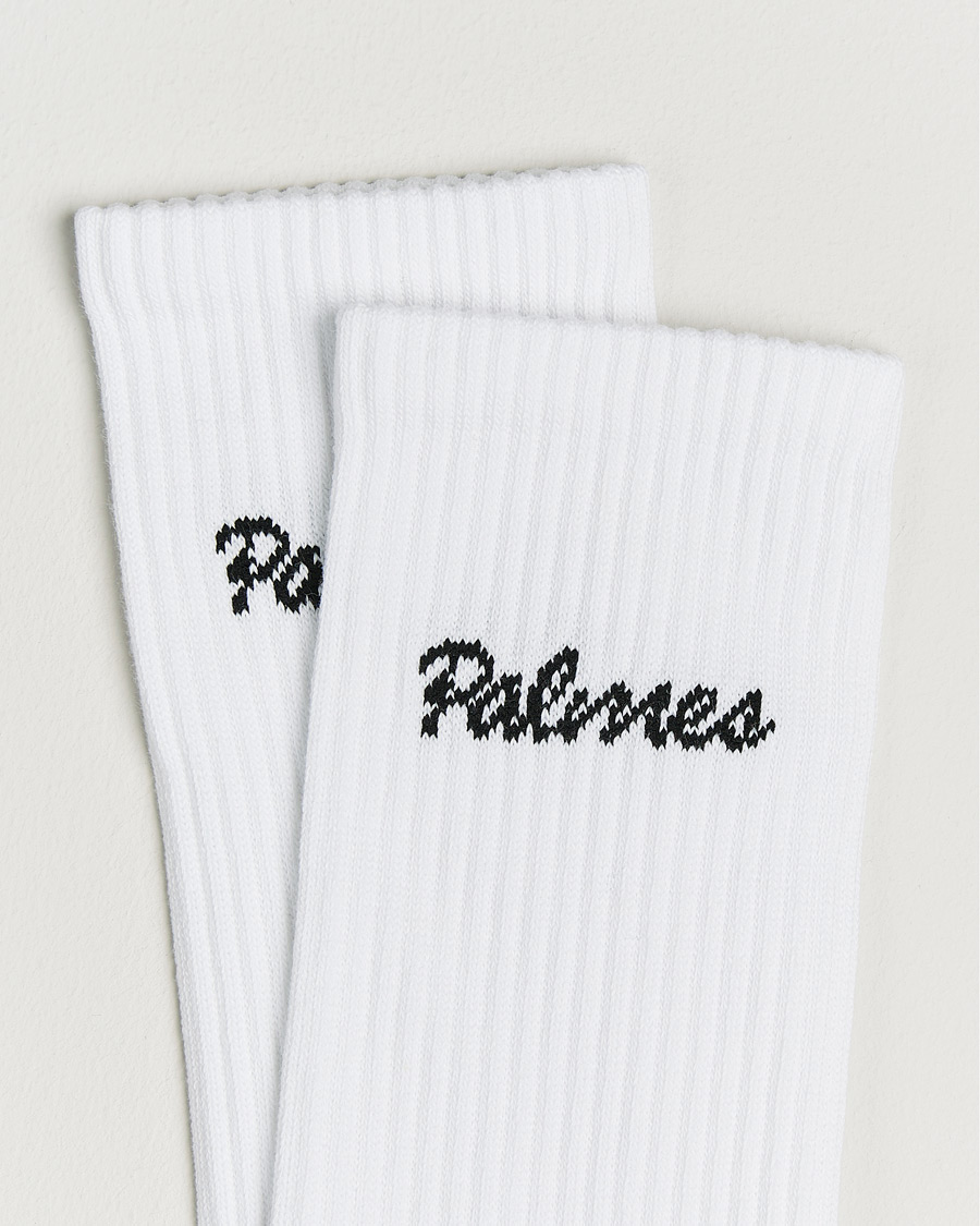 Uomini | Biancheria intima | Palmes | 2-Pack Stitch Socks White