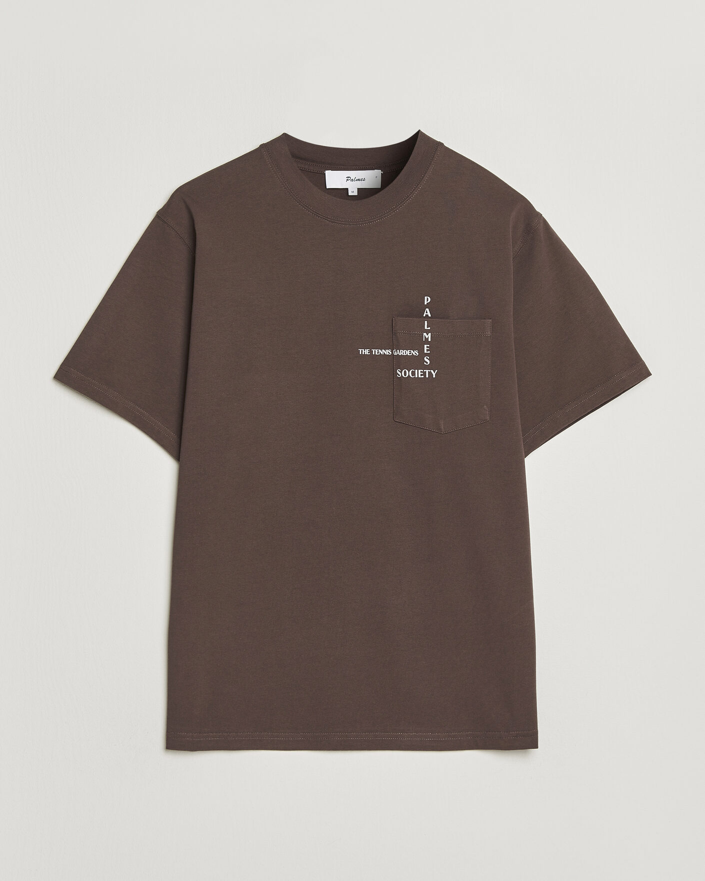 Uomini | T-shirt | Palmes | Ramus Pocket T-Shirt Brown