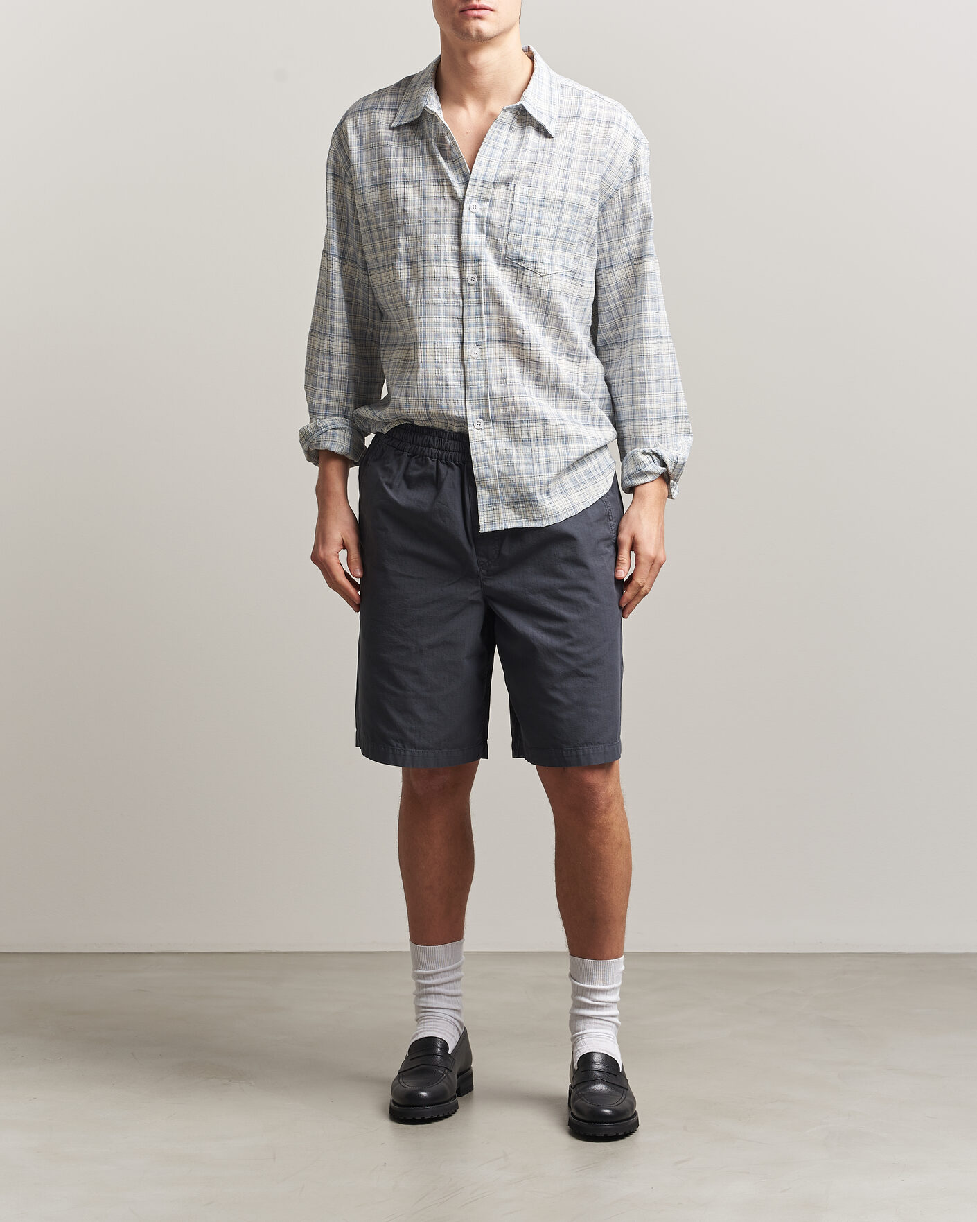 Uomini | Pantaloncini | Palmes | Lucien Shorts Charcoal