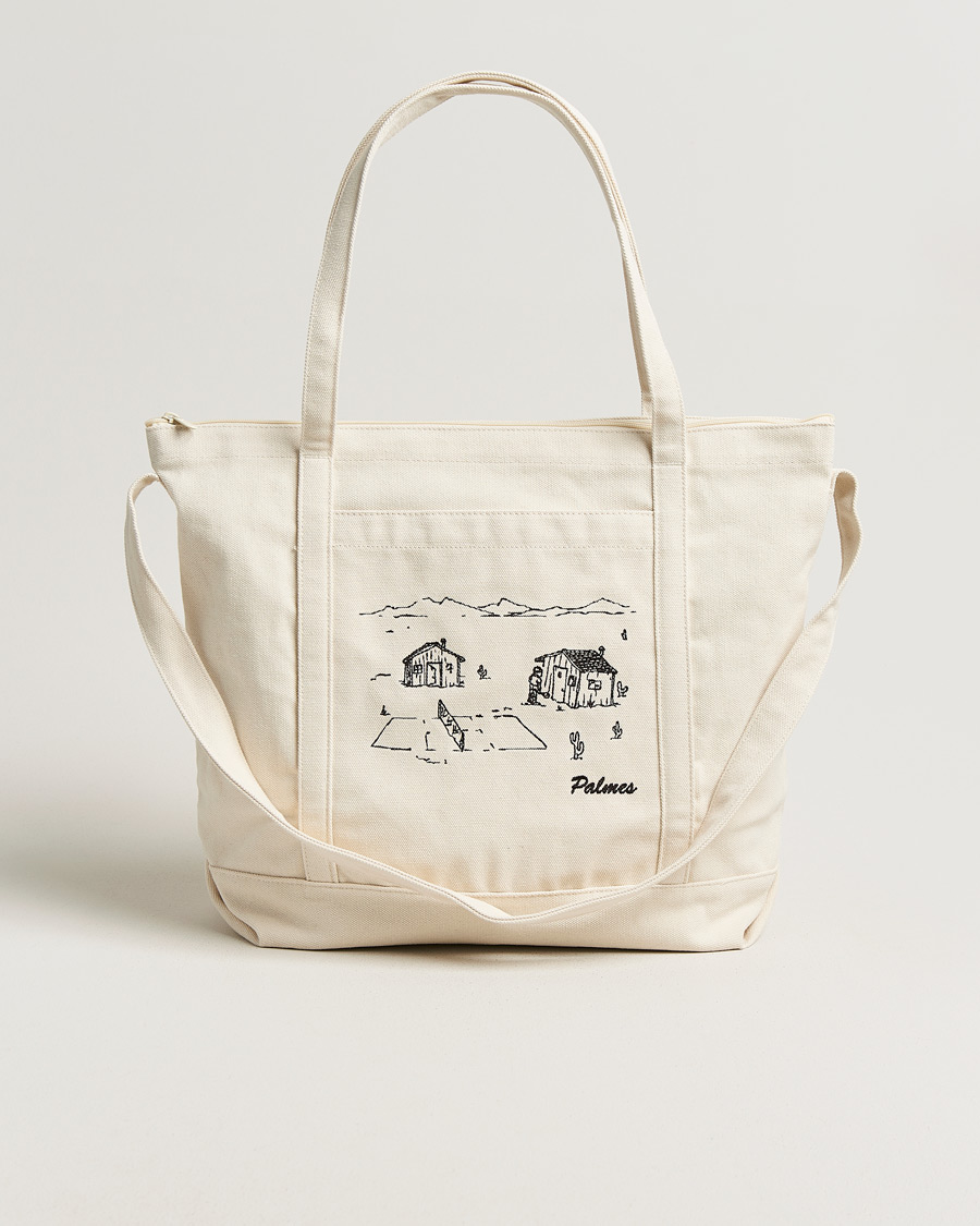 Uomini | Borse | Palmes | Sunshine Zip Tote Bag Off White