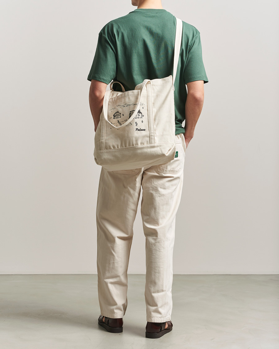 Uomini | Borse | Palmes | Sunshine Zip Tote Bag Off White