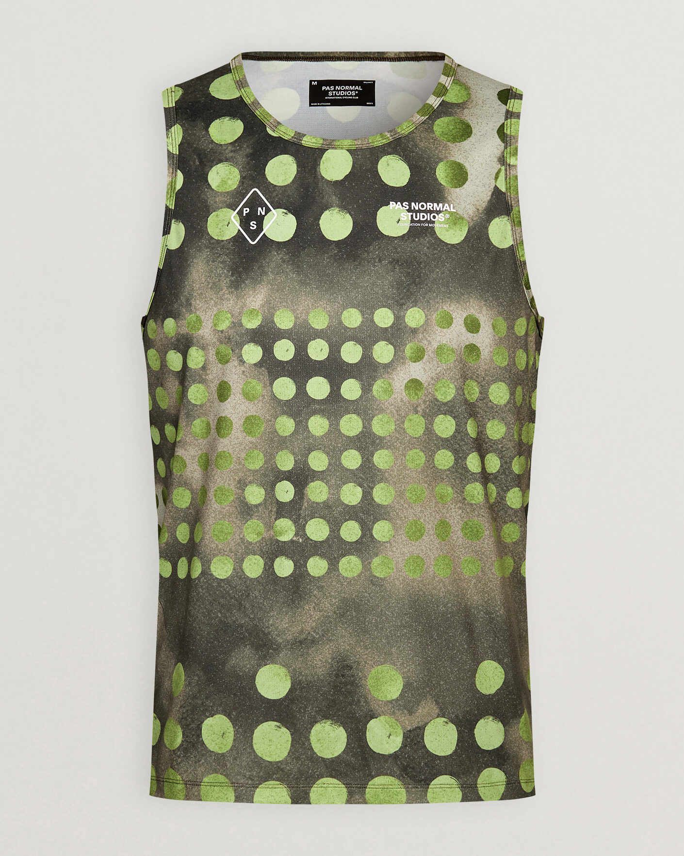 Uomini | T-shirt | Pas Normal Studios | TKO Balance Singlet Moss Green