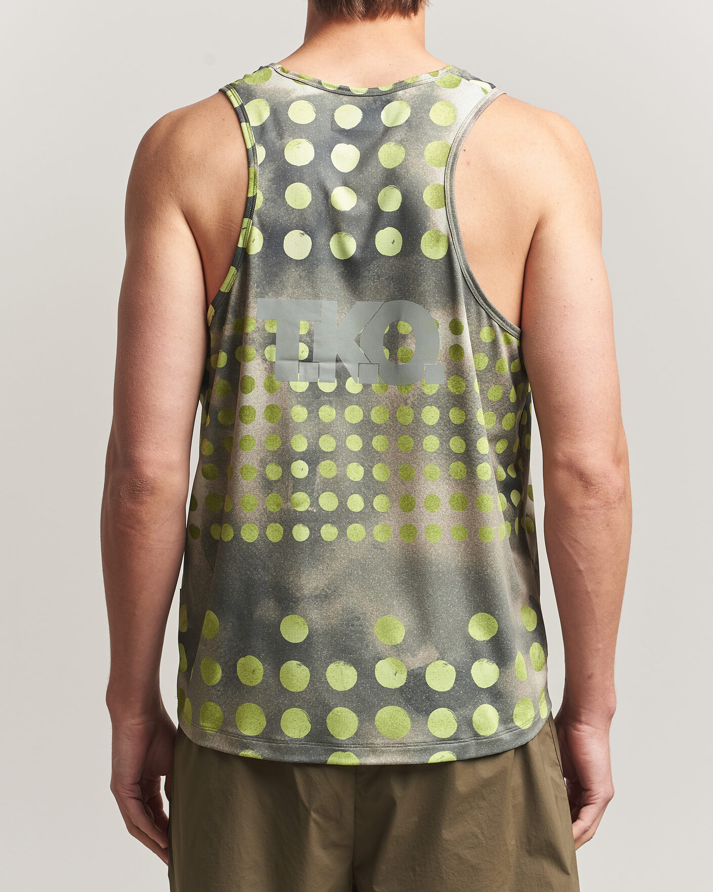 Uomini | T-shirt | Pas Normal Studios | TKO Balance Singlet Moss Green