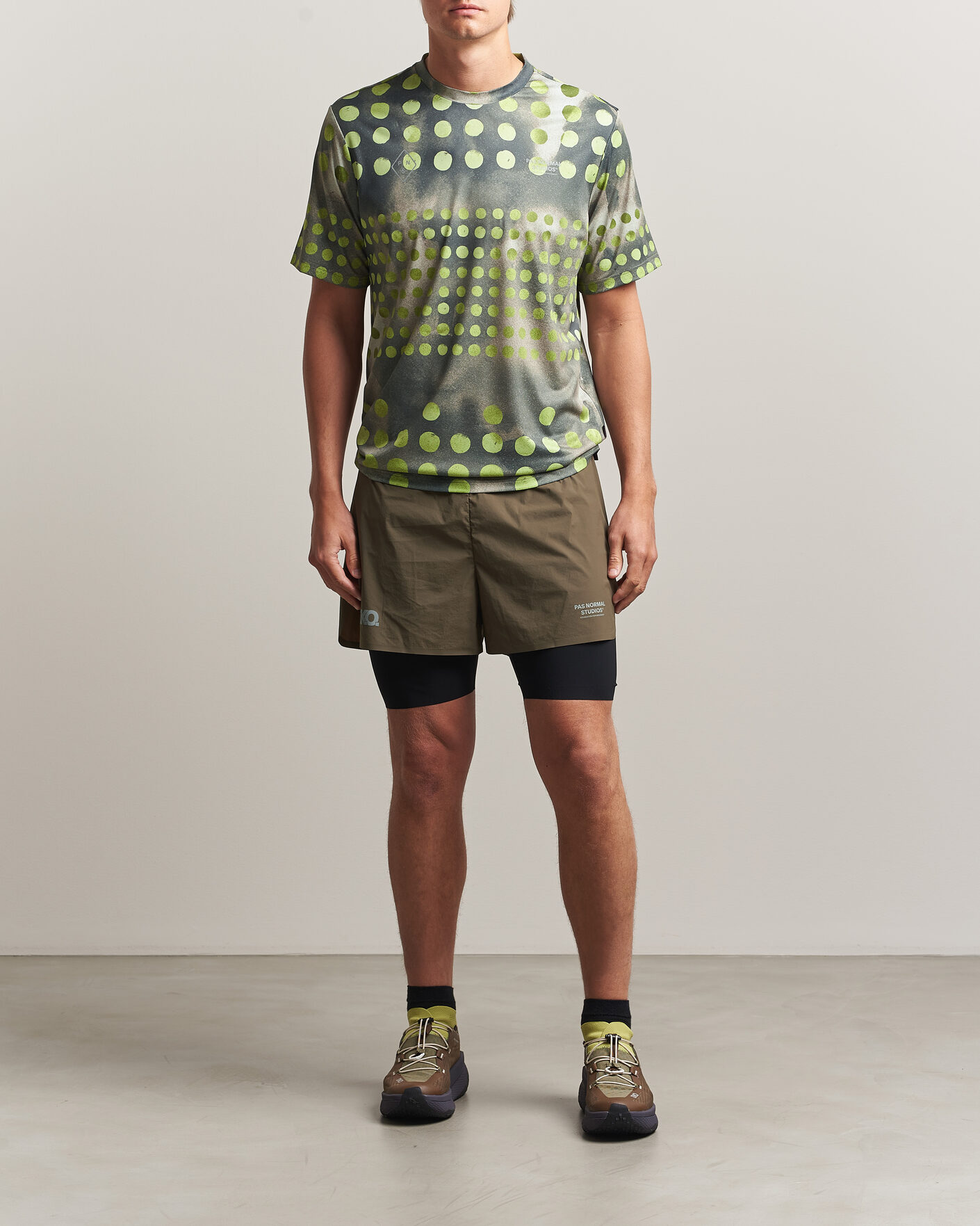 Uomini | T-shirt | Pas Normal Studios | TKO Balance T-Shirt Moss Green