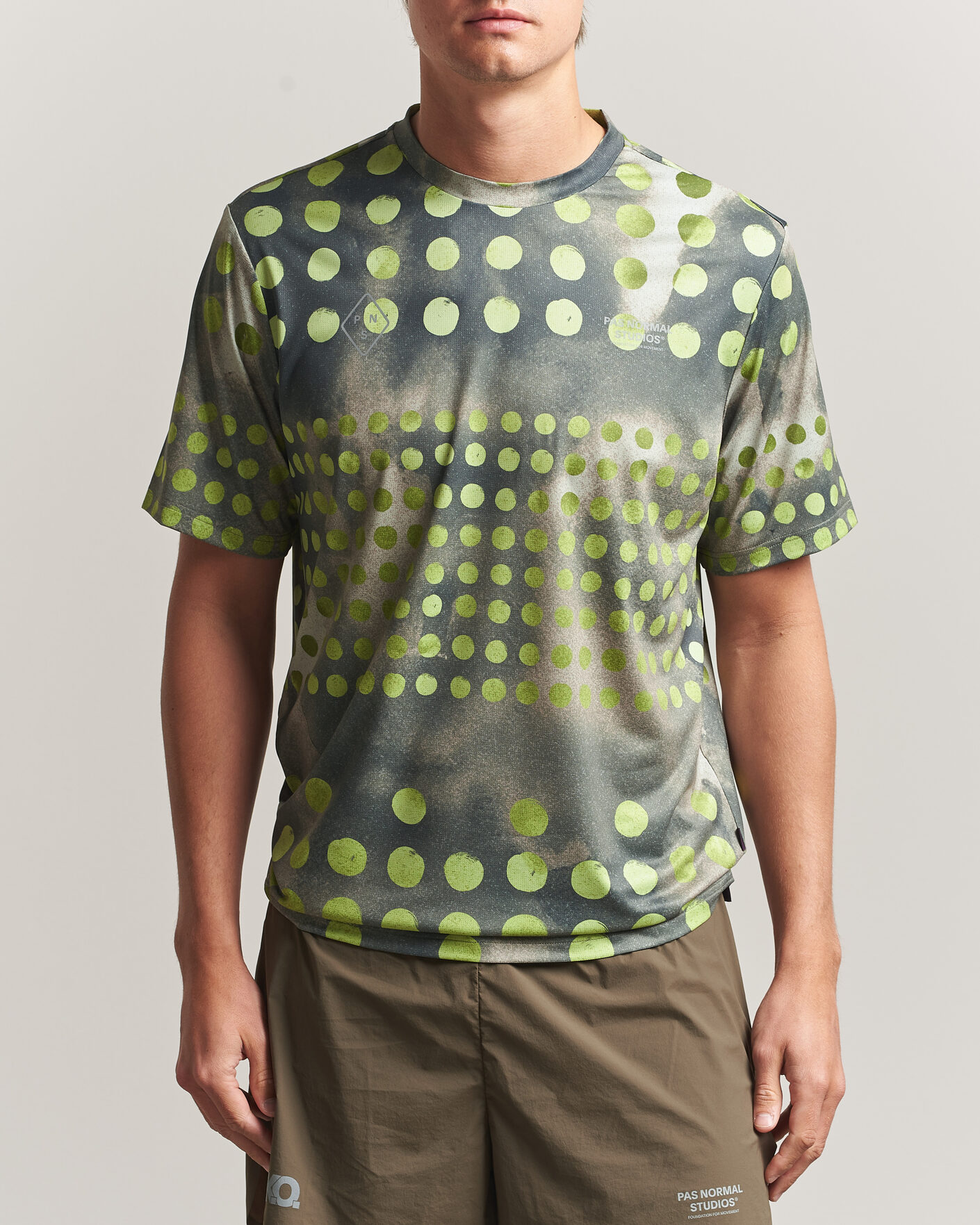 Uomini | T-shirt | Pas Normal Studios | TKO Balance T-Shirt Moss Green