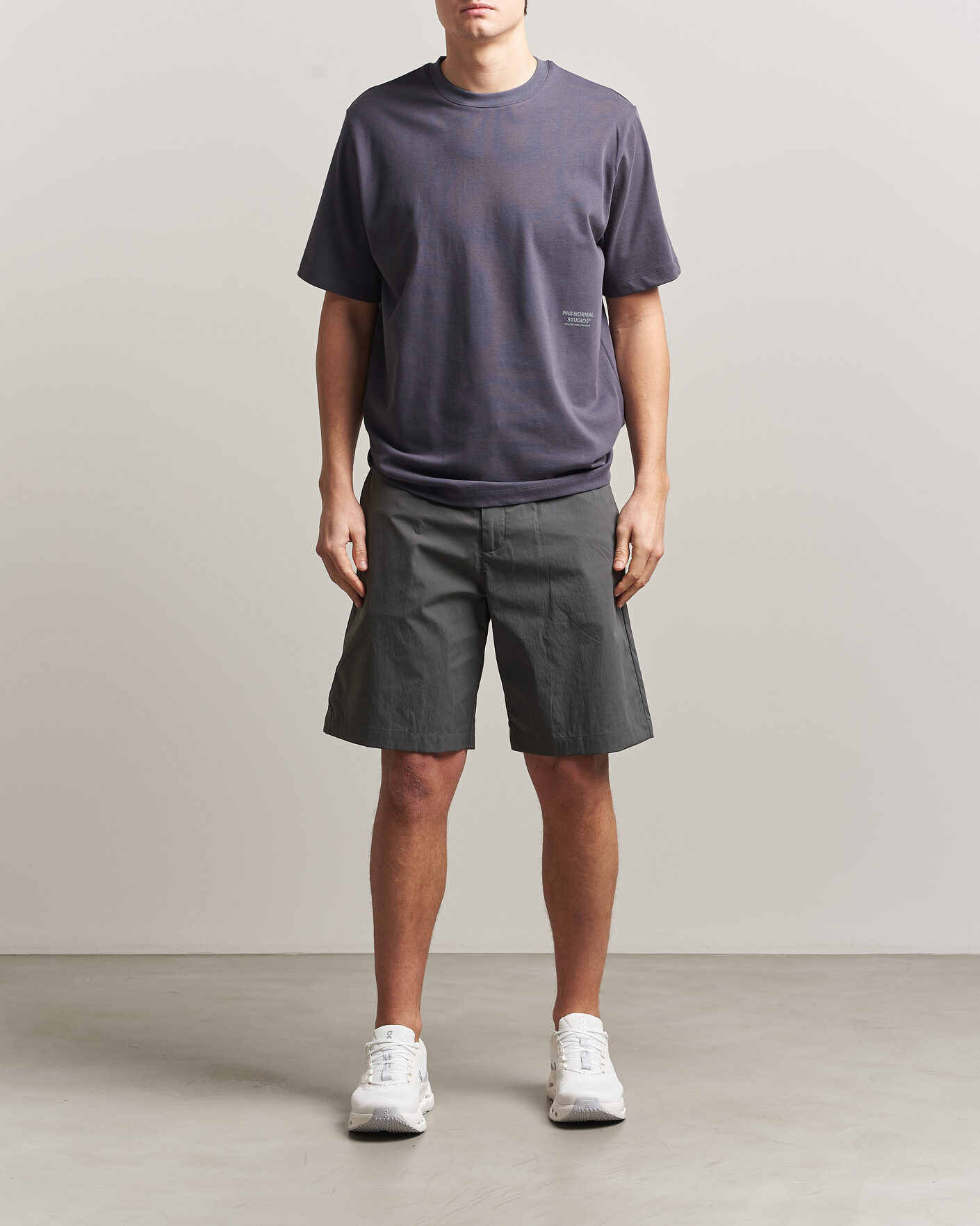 Uomini | T-shirt | Pas Normal Studios | Off Race T-Shirt Steel