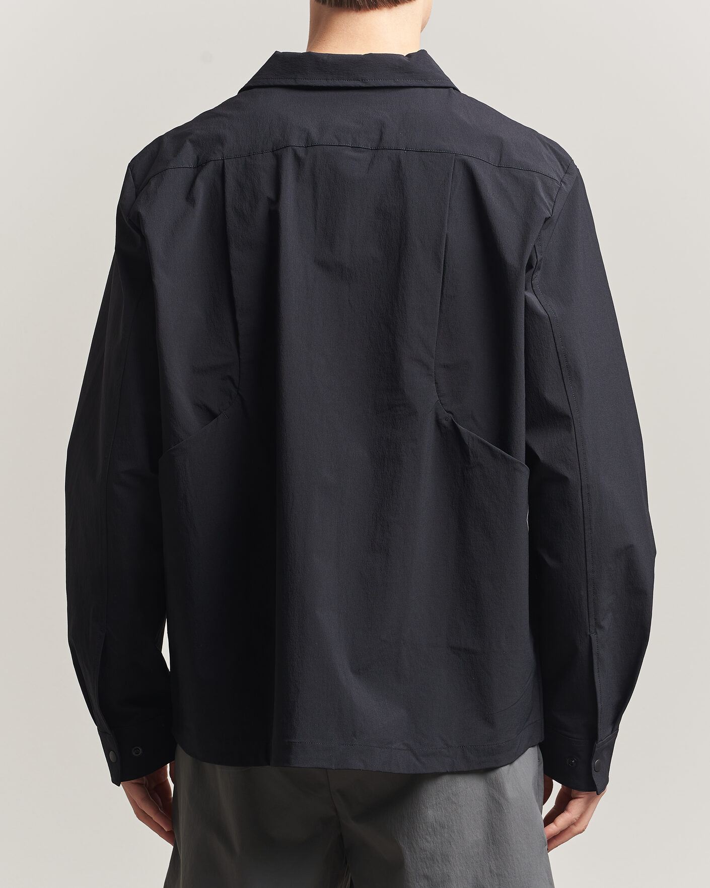 Uomini | Camicie | Pas Normal Studios | Off Race Tech Overshirt Black