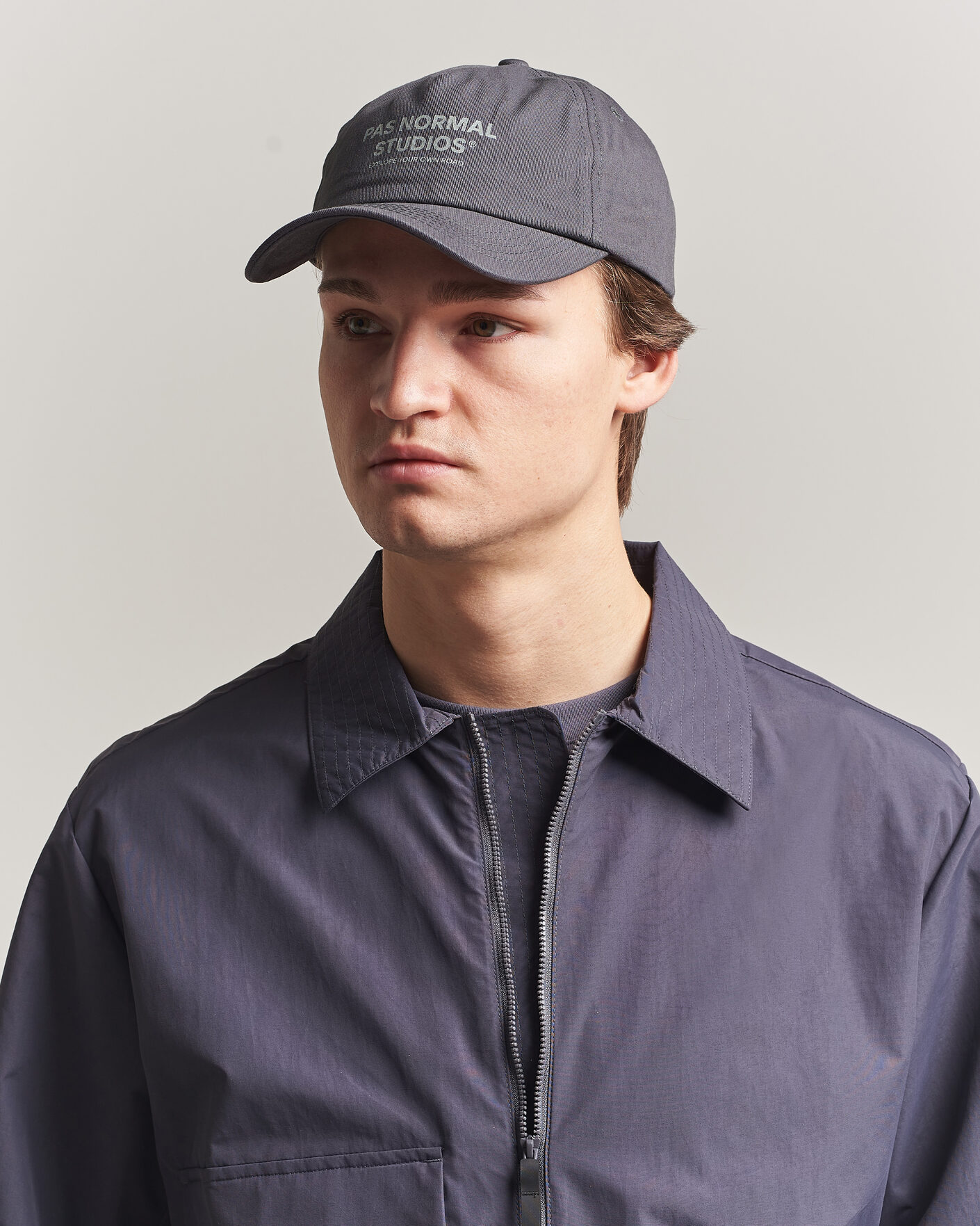 Uomini | Cappelli & Berretti | Pas Normal Studios | Off Race Cotton Cap Dark Navy