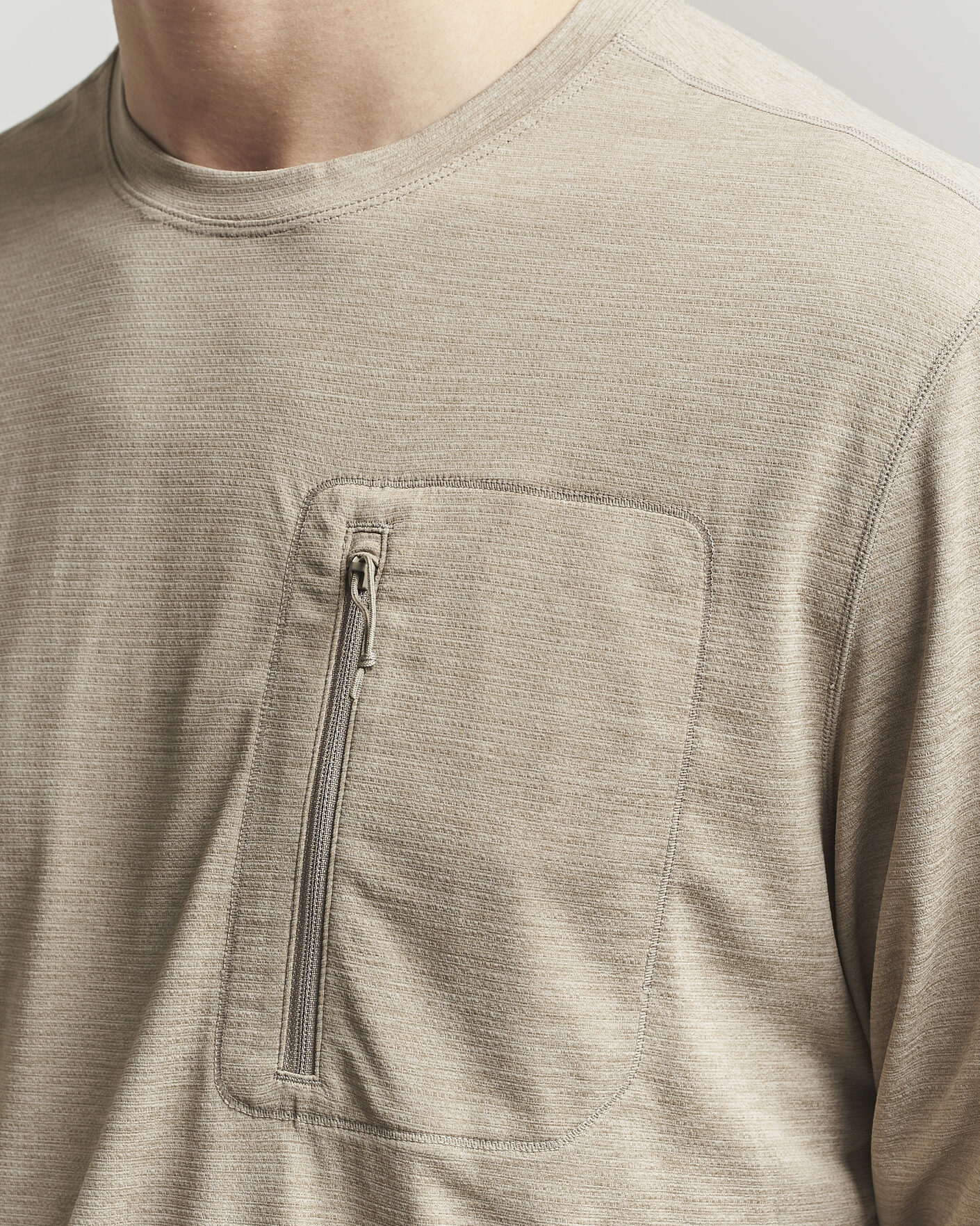 Uomini | T-shirt | Patagonia | Cap Cool Long Sleeve Sun Shirt Seabird Grey