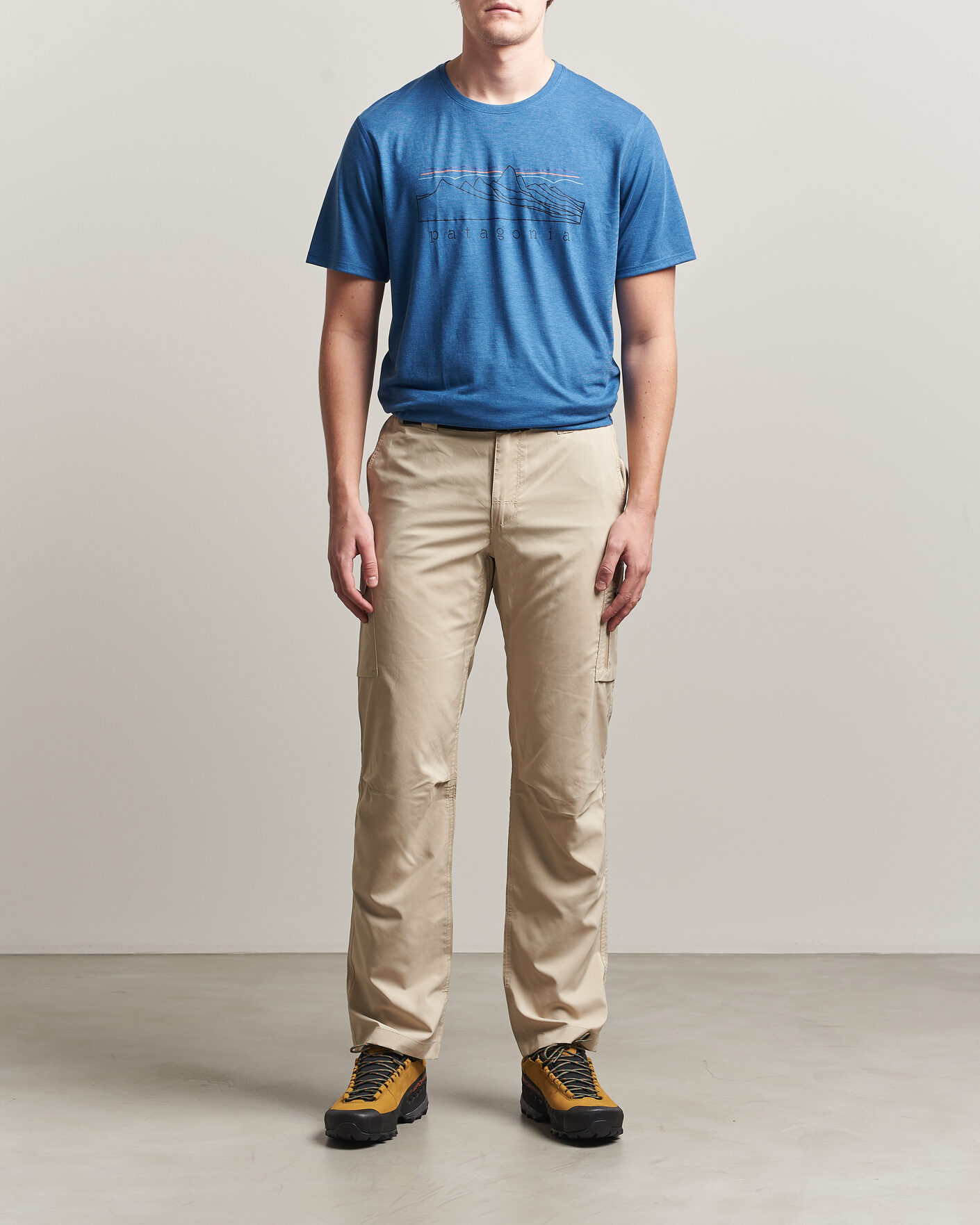 Uomini | T-shirt | Patagonia | Cap Cool Trail T-Shirt Aquatic Blue