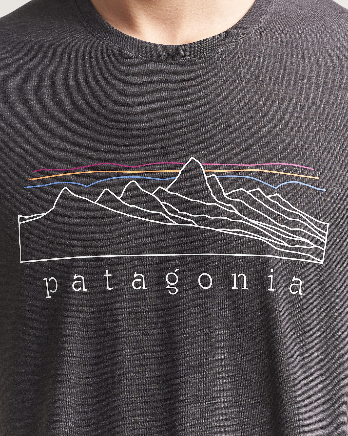 Uomini | T-shirt | Patagonia | Cap Cool Trail T-Shirt Ink Black