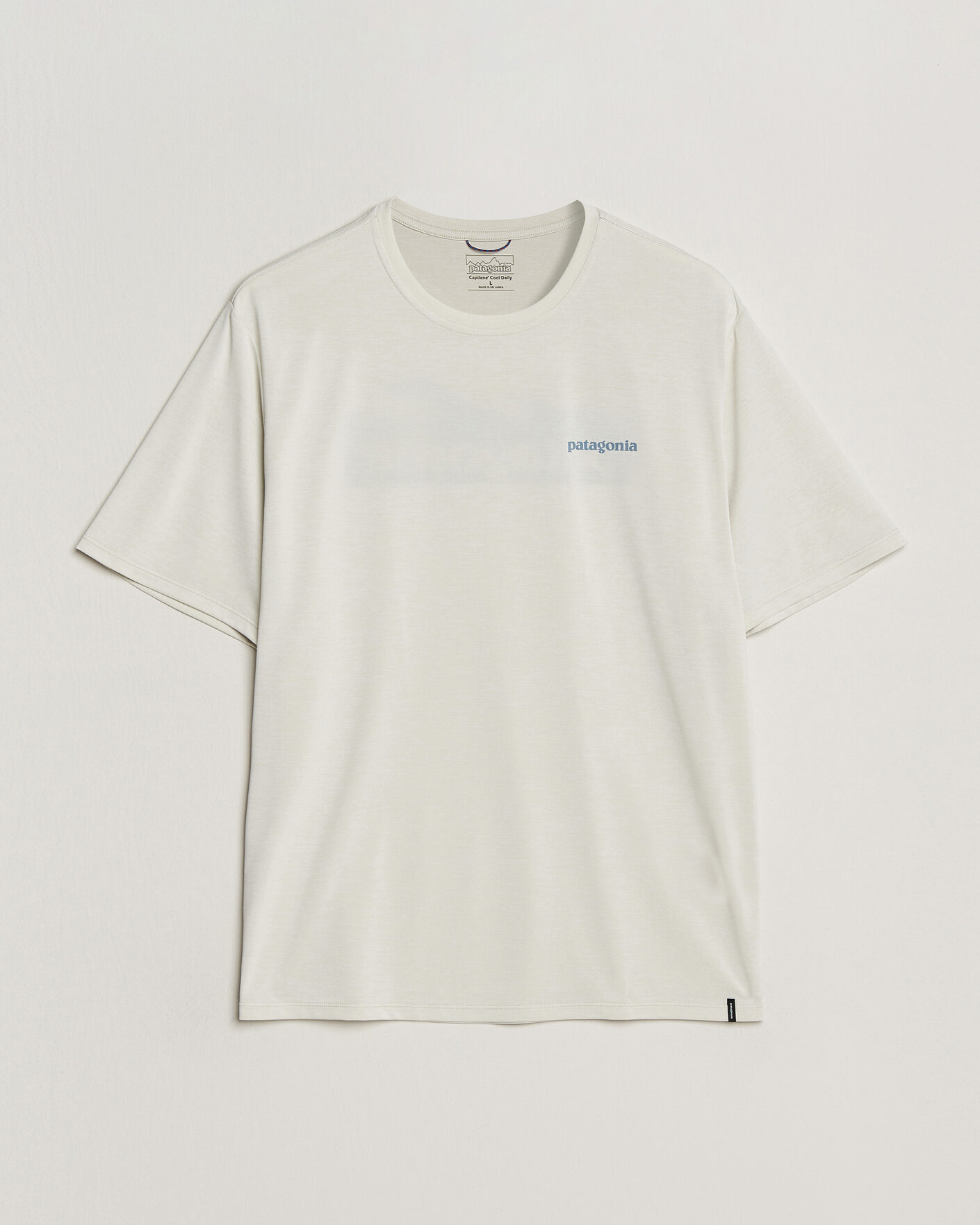 Uomini | T-shirt | Patagonia | Cap Cool Daily Logo T-Shirt Dyno White
