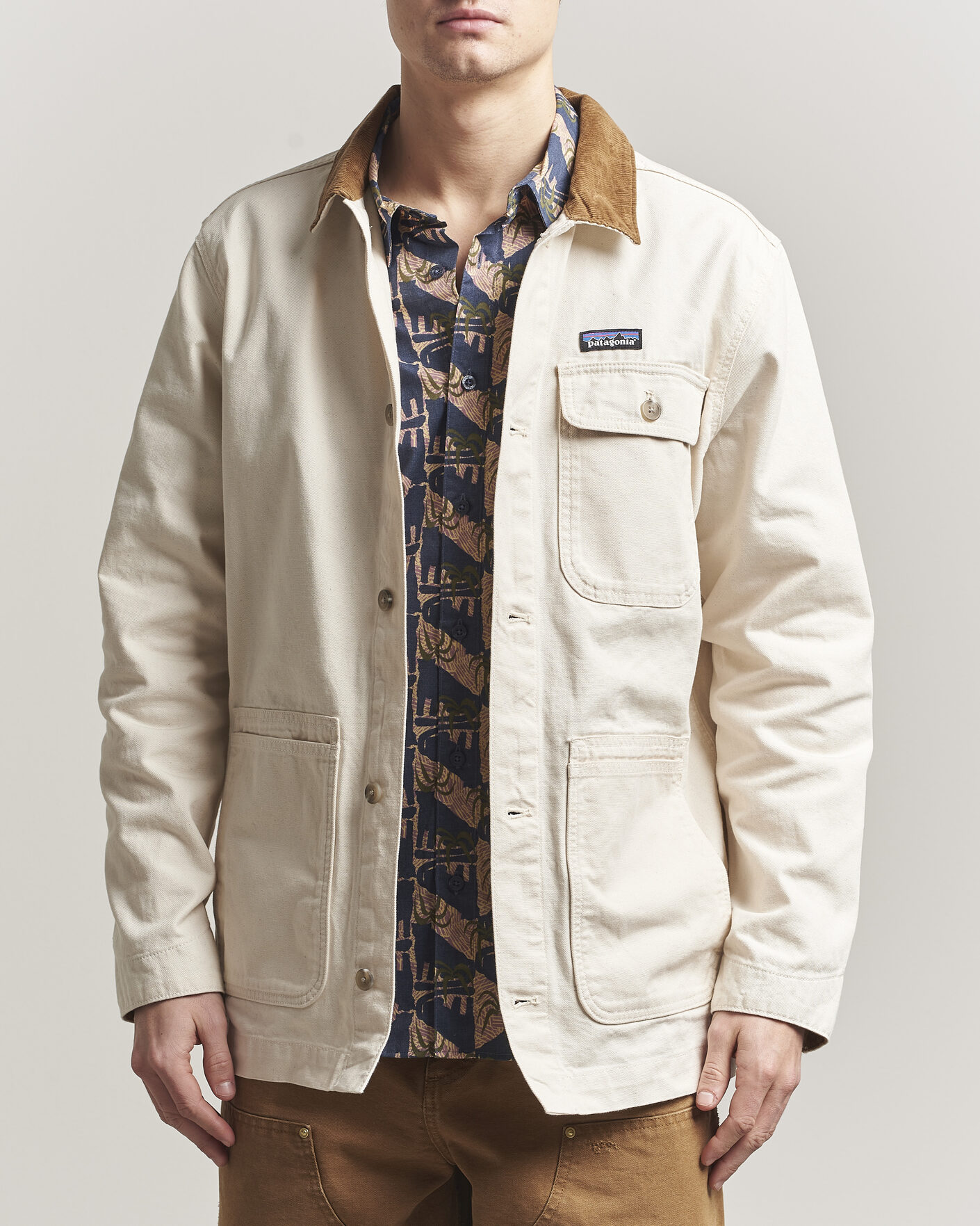 Uomini | Giacche | Patagonia | Point Reyes Cotton Canvas Jacket Undyed Natural