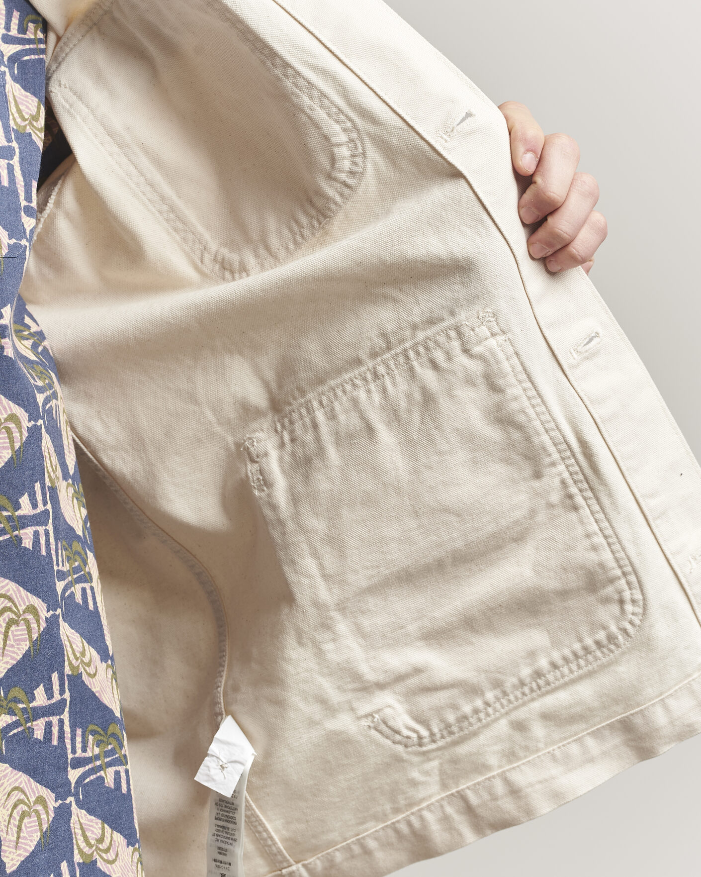 Uomini | Giacche | Patagonia | Point Reyes Cotton Canvas Jacket Undyed Natural