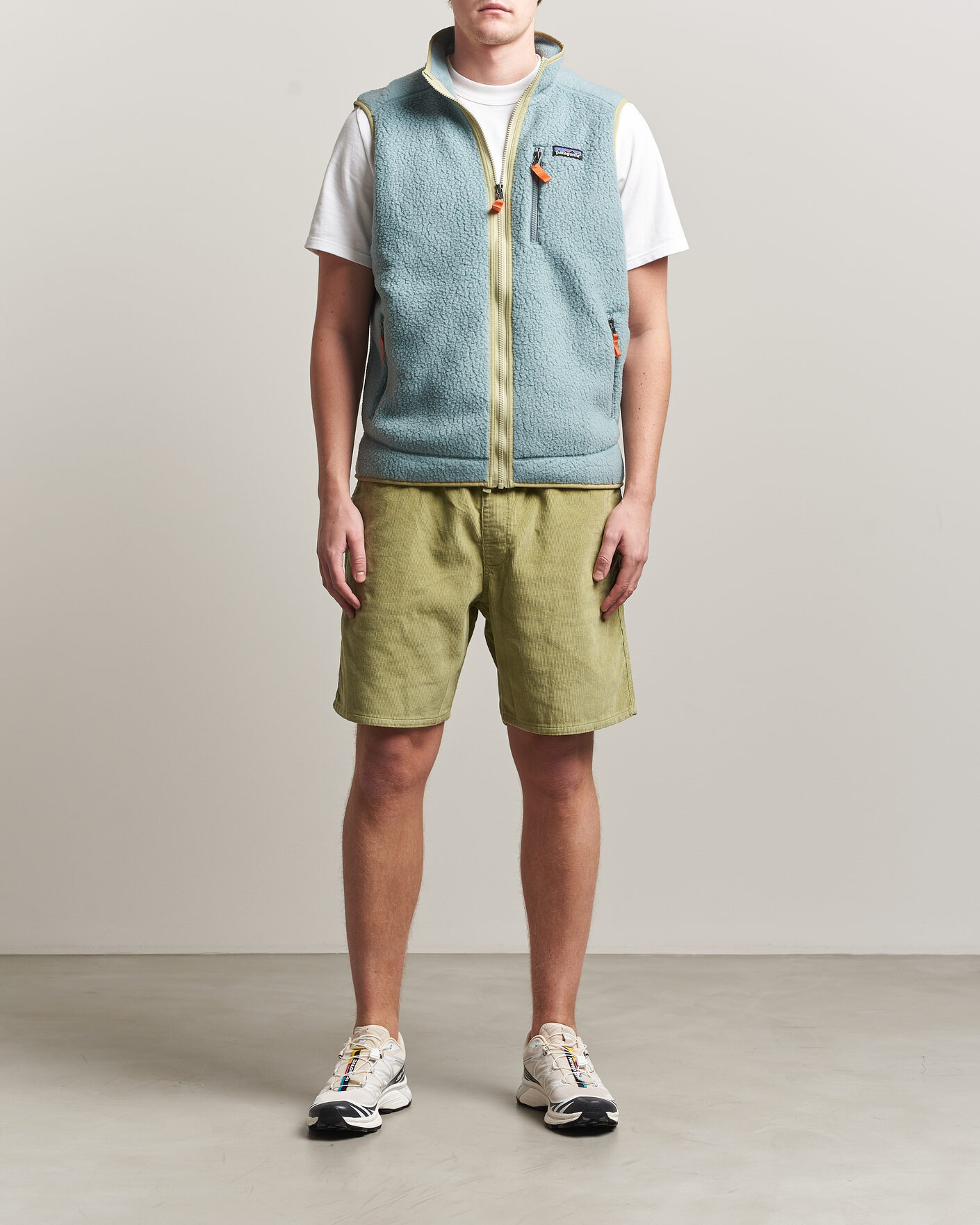 Uomini | Maglieria | Patagonia | Retro Pile Vest Blue Sage