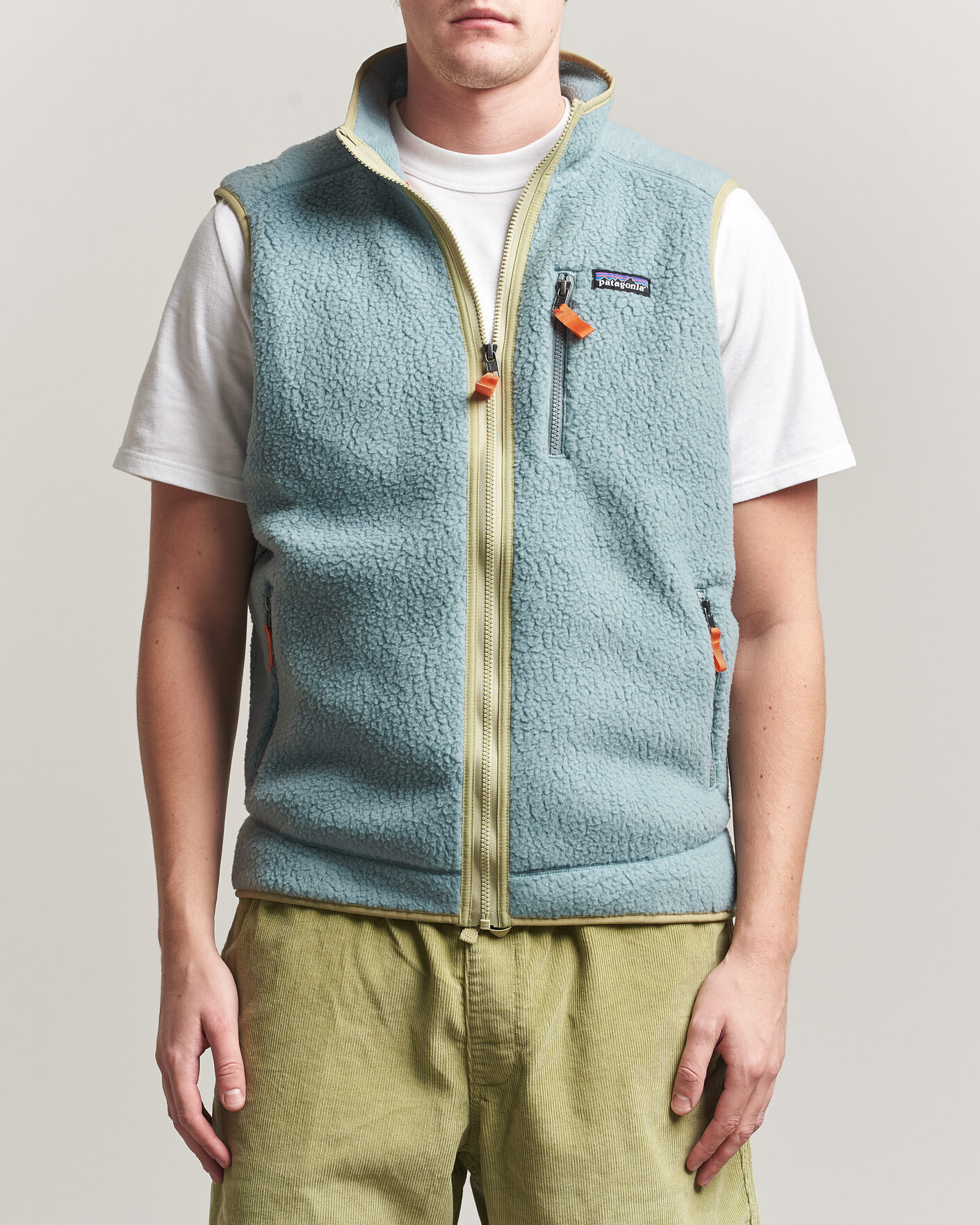Uomini | Maglieria | Patagonia | Retro Pile Vest Blue Sage