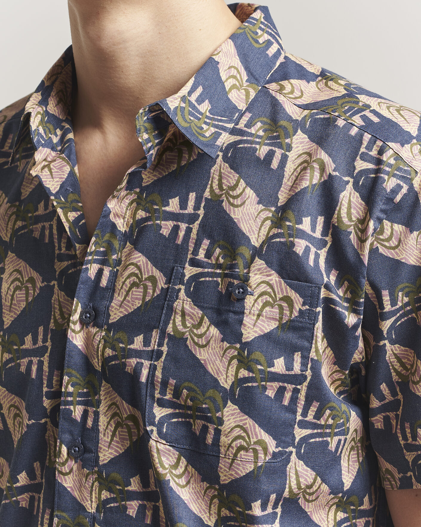 Uomini | Camicie | Patagonia | Go To Short Sleeve Shirt Jaguar Geo