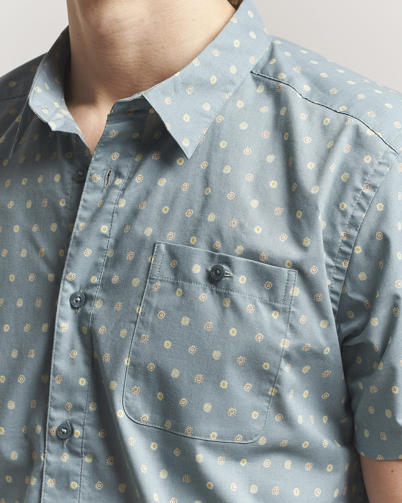 Uomini | Camicie | Patagonia | Go To Short Sleeve Shirt Blue Sage